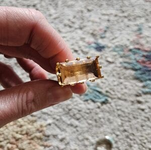 Dean Davidson morganite castle ring size 6